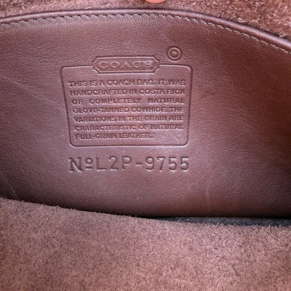 Vintage Coach Pocket Purse 9755 - Picture 2 of 8